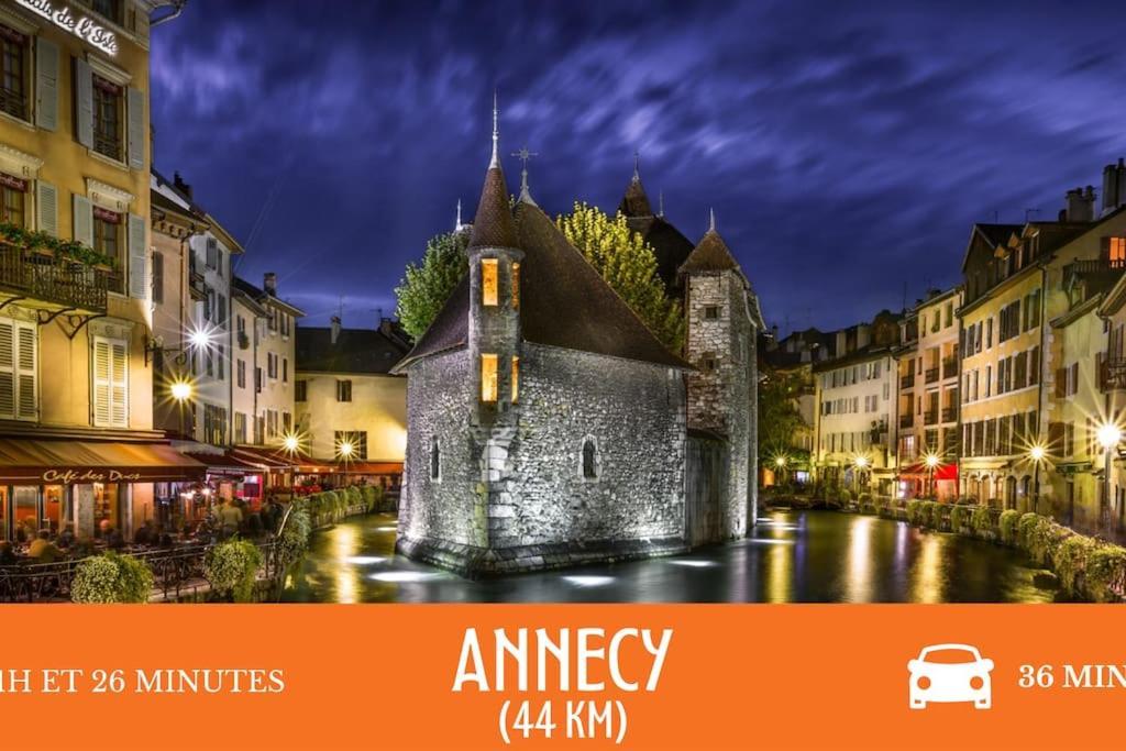 Zenbnb / Tournelles / Jardin Prive / Hyper-Centre Annemasse Exterior photo